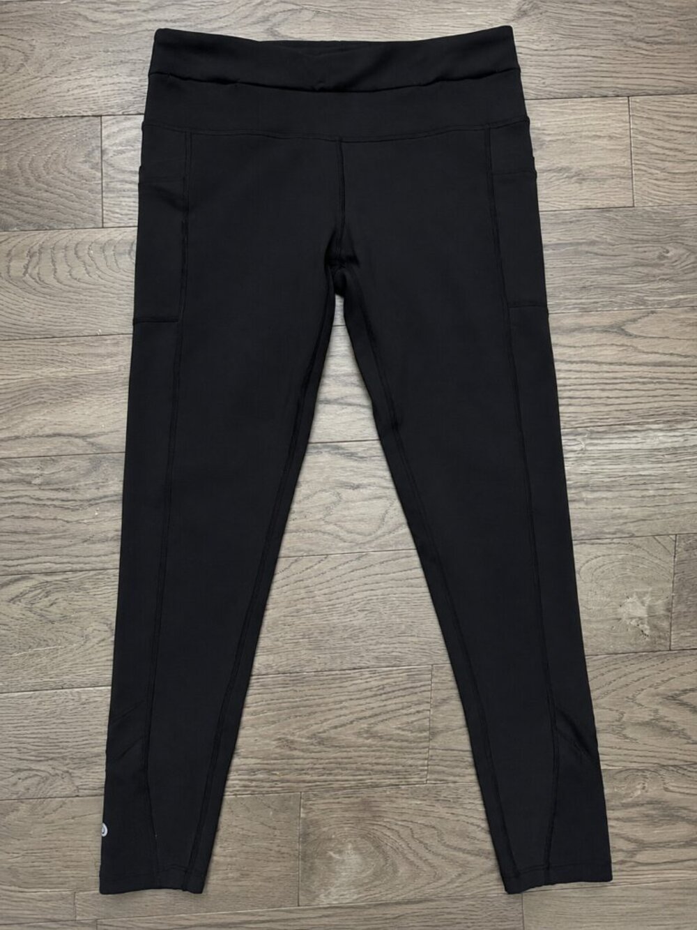 FlipBelt Mid-Weight Black Running Leggings Women’s M